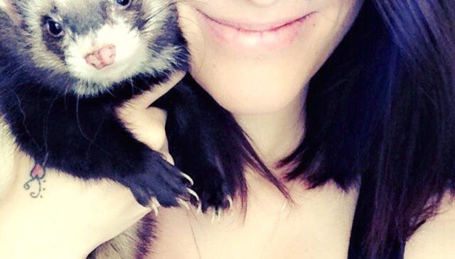 Shelby Y. & ‘Niko’ the Ferret